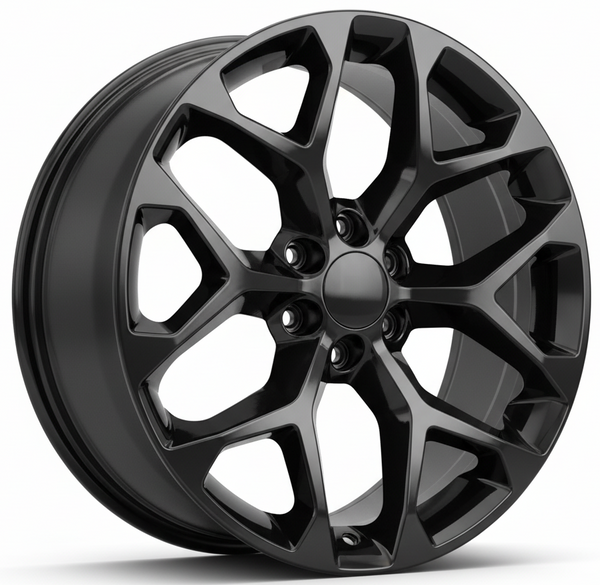 FFW F01 - 22x9 +24 | 6x139.7 | Gloss Black OE-Style Wheel