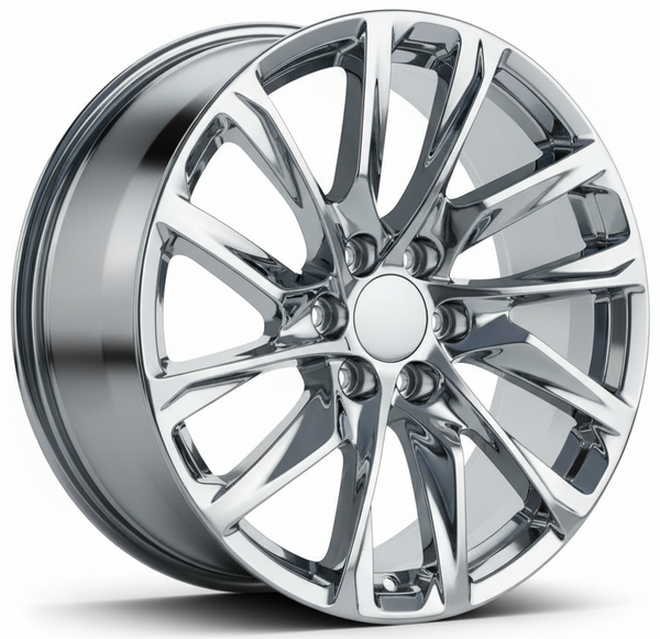 FFW F06 - 22x9 +28 | 6x139.7 | Chrome OE-Style Wheel