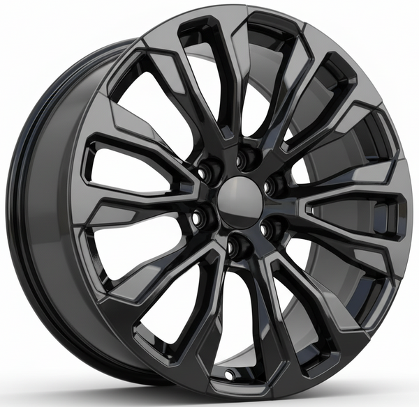 FFW F07 - 22x9 +28 | 6x139.7 | Gloss Black OE-Style Wheel