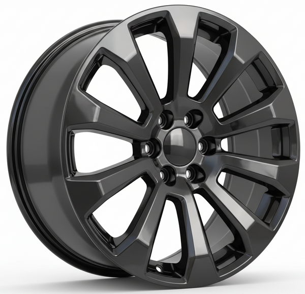 FFW F15 - 22x9 +28 | 6x139.7 | Gloss Black OE-Style Wheel