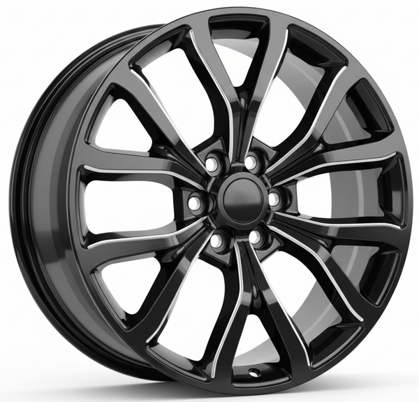 FFW F25 – 22x9.5 +40 | 6x135 | Gloss Black Milled OE-Style Wheel