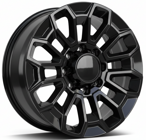 FFW F40 – 22x9 +24 | 8x180 | Gloss Black OE-Style Wheel
