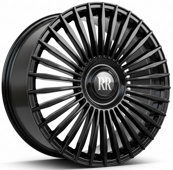 FFW F72 - 22x9.5 +40 | 5x120 | Gloss Black OE-Style Wheel | Floating Center Cap
