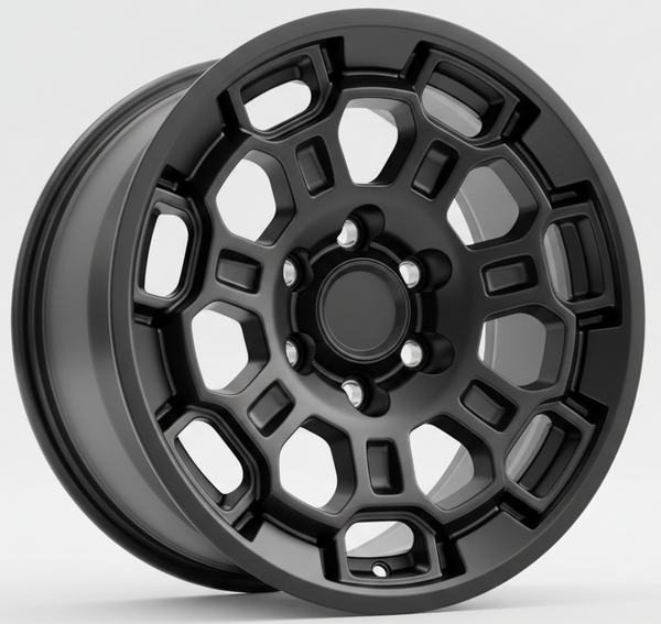 FFW F03 – 17x8 +5 | 6x139.7 (6x5.5) | Matte Black OE-Style Wheel