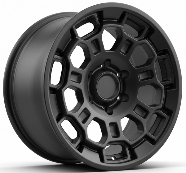 FFW F03 – 18x9 +12 | 6x139.7 | Matte Black OE-Style Wheel