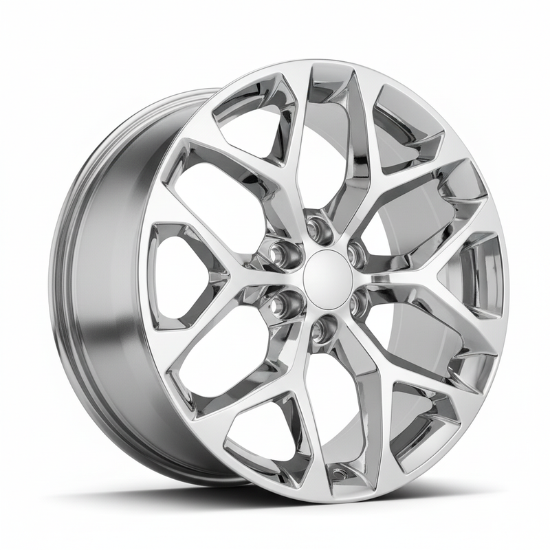 FFW F01 - 22x9 +24 | 6x139.7 | Chrome OE-Style Wheel
