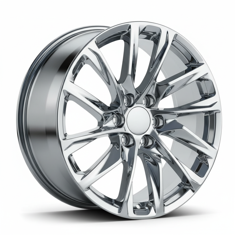 FFW F06 - 22x9 +28 | 6x139.7 | Chrome OE-Style Wheel