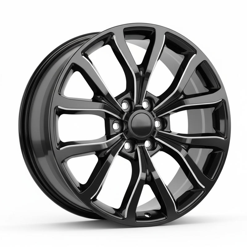 FFW F25 – 22x9.5 +40 | 6x135 | Gloss Black Milled OE-Style Wheel