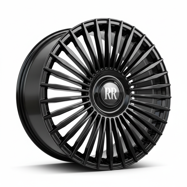 FFW F72 - 22x9.5 +40 | 5x120 | Gloss Black OE-Style Wheel | Floating Center Cap