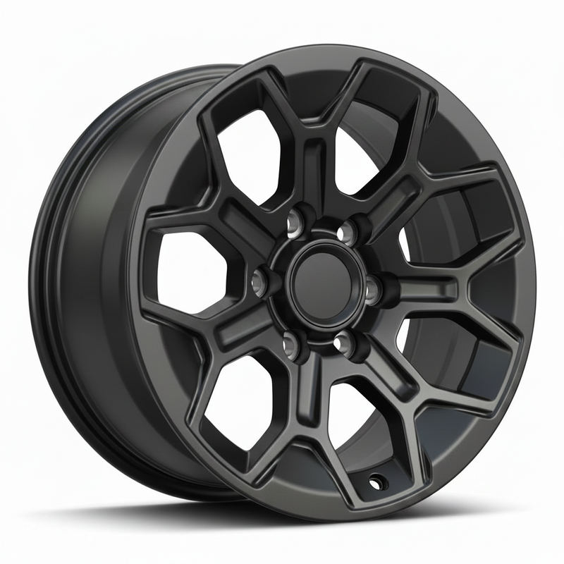 FFW F08 – 17x8 +5 | 6x139.7 (6x5.5) | Black OE-Style Wheel