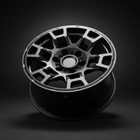 Angled wheel product photo