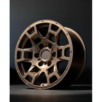 Bronze wheel angled view