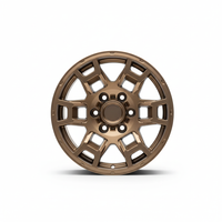 Bronze wheel front view