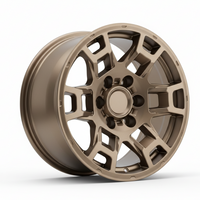 Bronze wheel three-quarter view