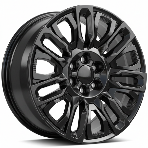 FFW F105 - 22x9 +28 | 6x139.7 | Gloss Black OE-Style Wheel
