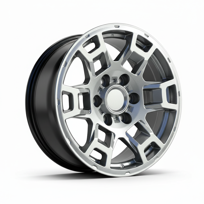 FFW F02 – 17x8 +5 | 6x139.7 (6x5.5) | Hyper Black OE-Style Wheel