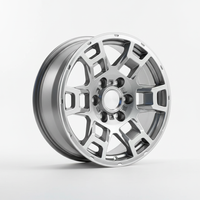 Silver wheel front view