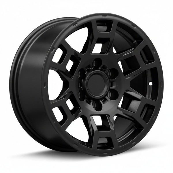 Three-quarter angled wheel