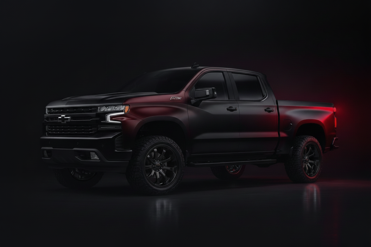 Truck with exact factory wheel style